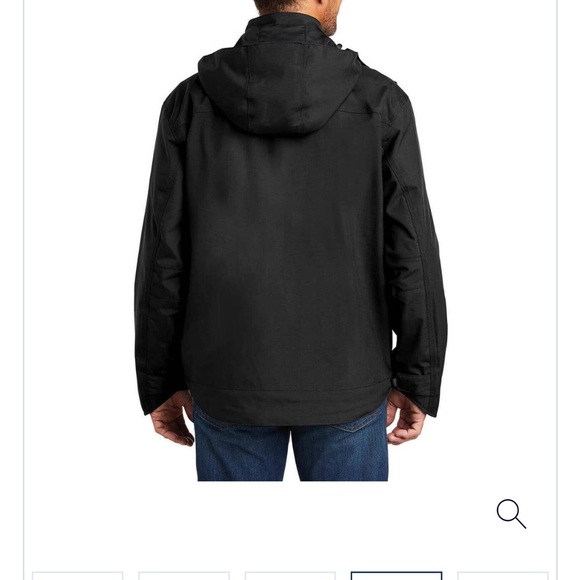 NWOT Corporate Greystar Carhartt Men's Shoreline Waterproof Jacket size Medium - Picture 3 of 11